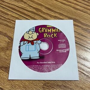 School House Rock Grammar Rock PC Game 1995